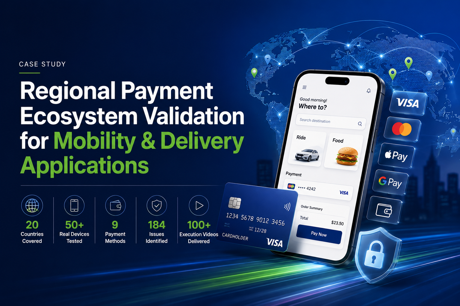Regional Payment Ecosystem Validation For Mobility Delivery Applications